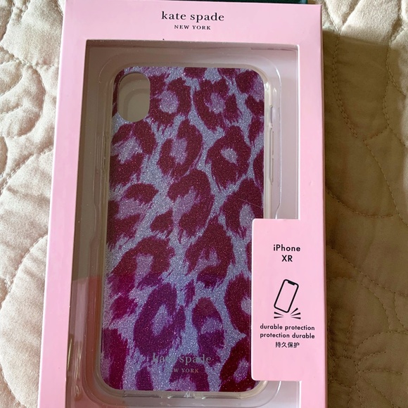 💖NWT Kate Spade IPhone XR Case, Animal print - Picture 1 of 3